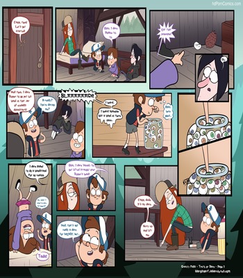 Gravity falls- truth or dare2 free sex comic